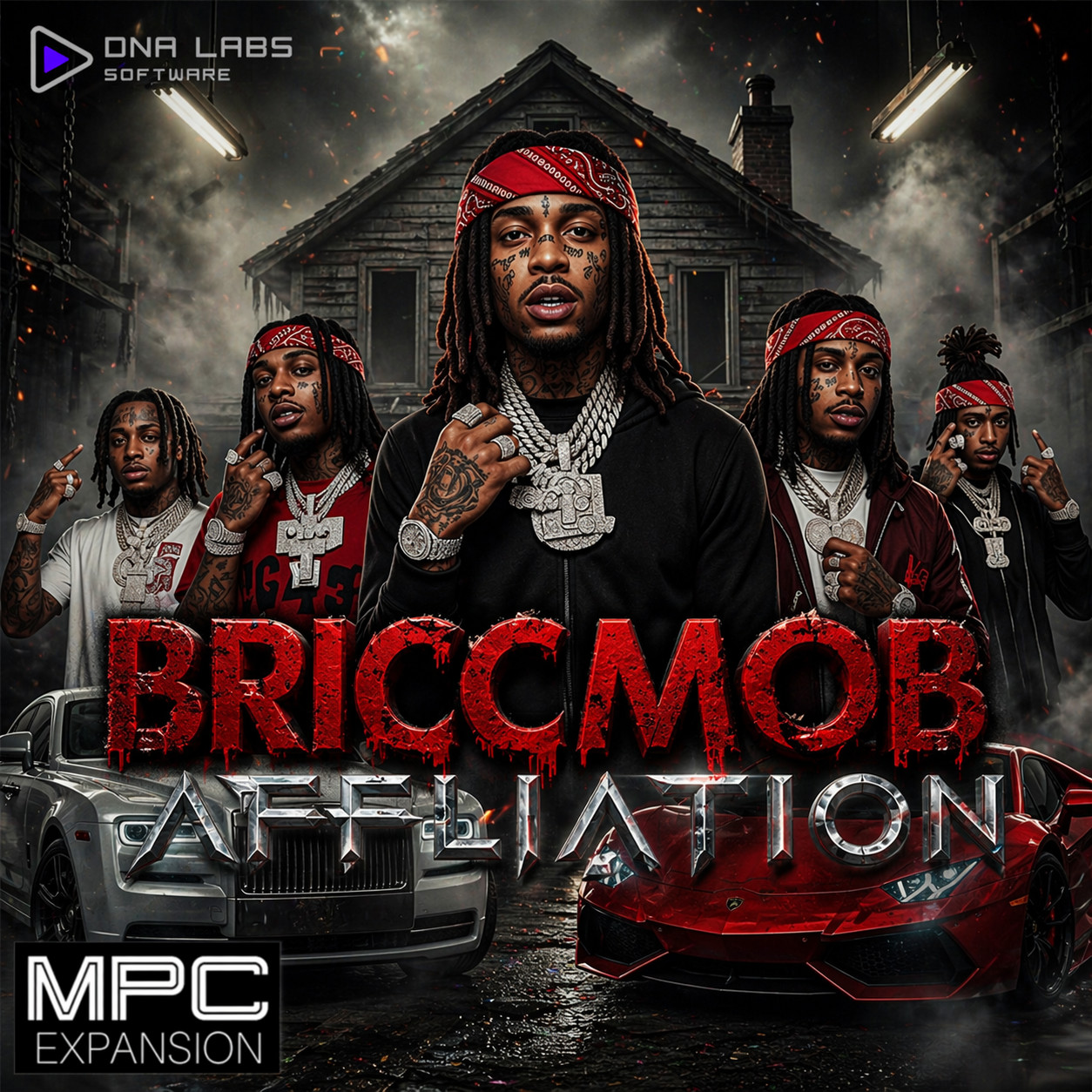 MPC BRICC MOB AFFILIATION Trap Drum Kit Expansion - For Standalone & Software
