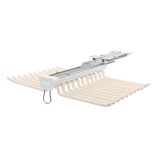 Pull Out Pants Rack Pants Hanger Bar 22Arms Steel Pull Out Trousers Rack Clothes