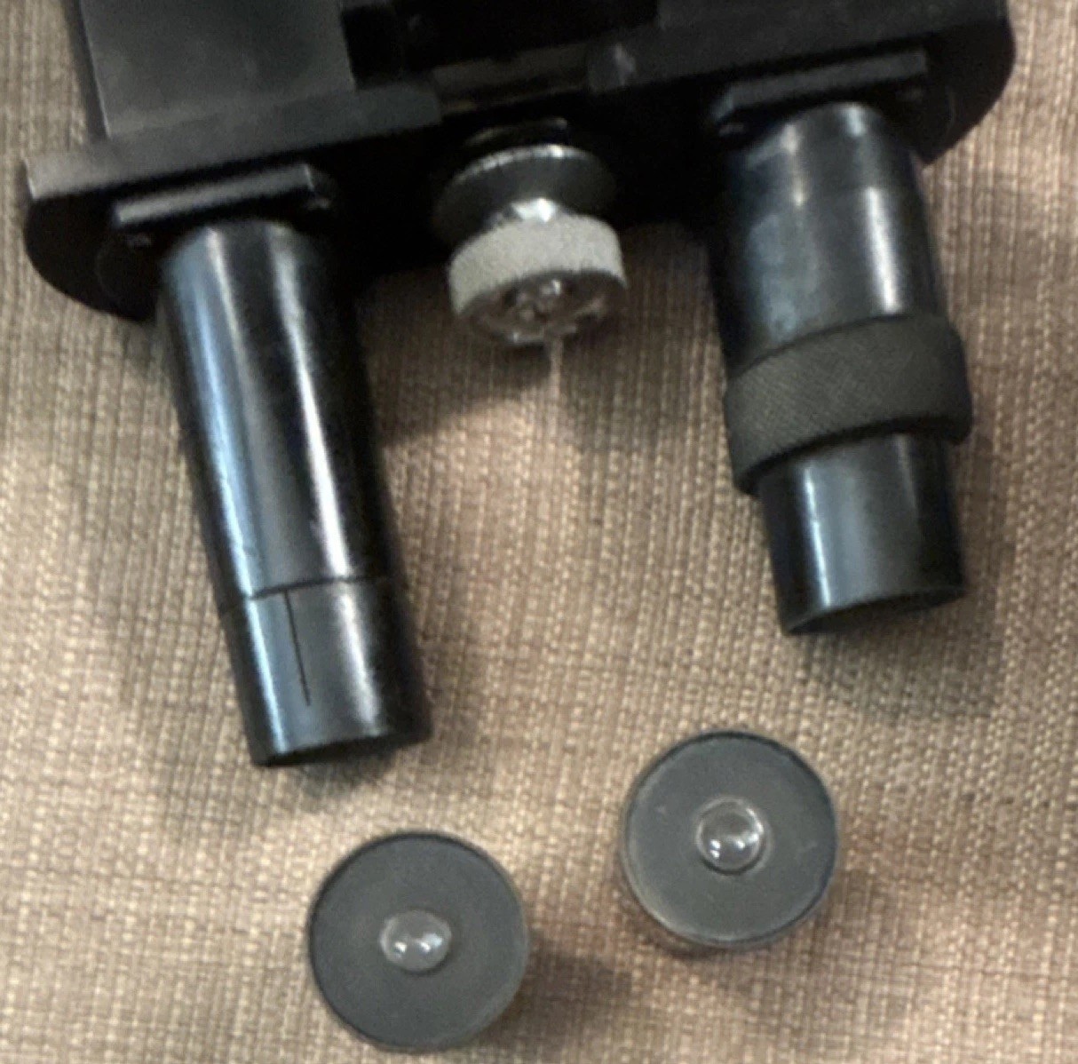 Leitz Wetzlar DRP Microscope with Multiple Objective Lenses