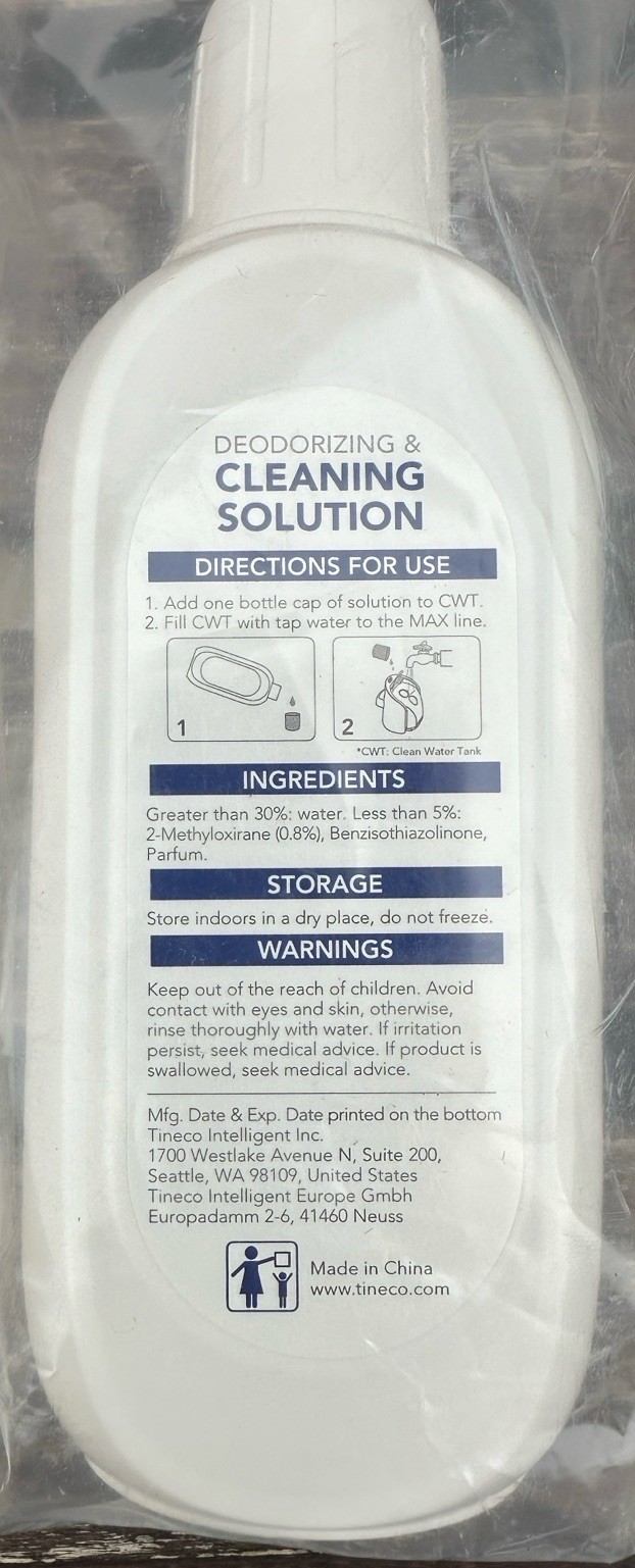Tineco Floor Cleaning Solution 4.5L (9.5 OZ*16) Wet Dry Vacuum Refill iFLOOR