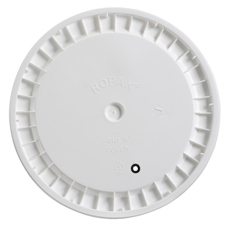 Drilled Plastic lid for 6.5 gallon fermentors