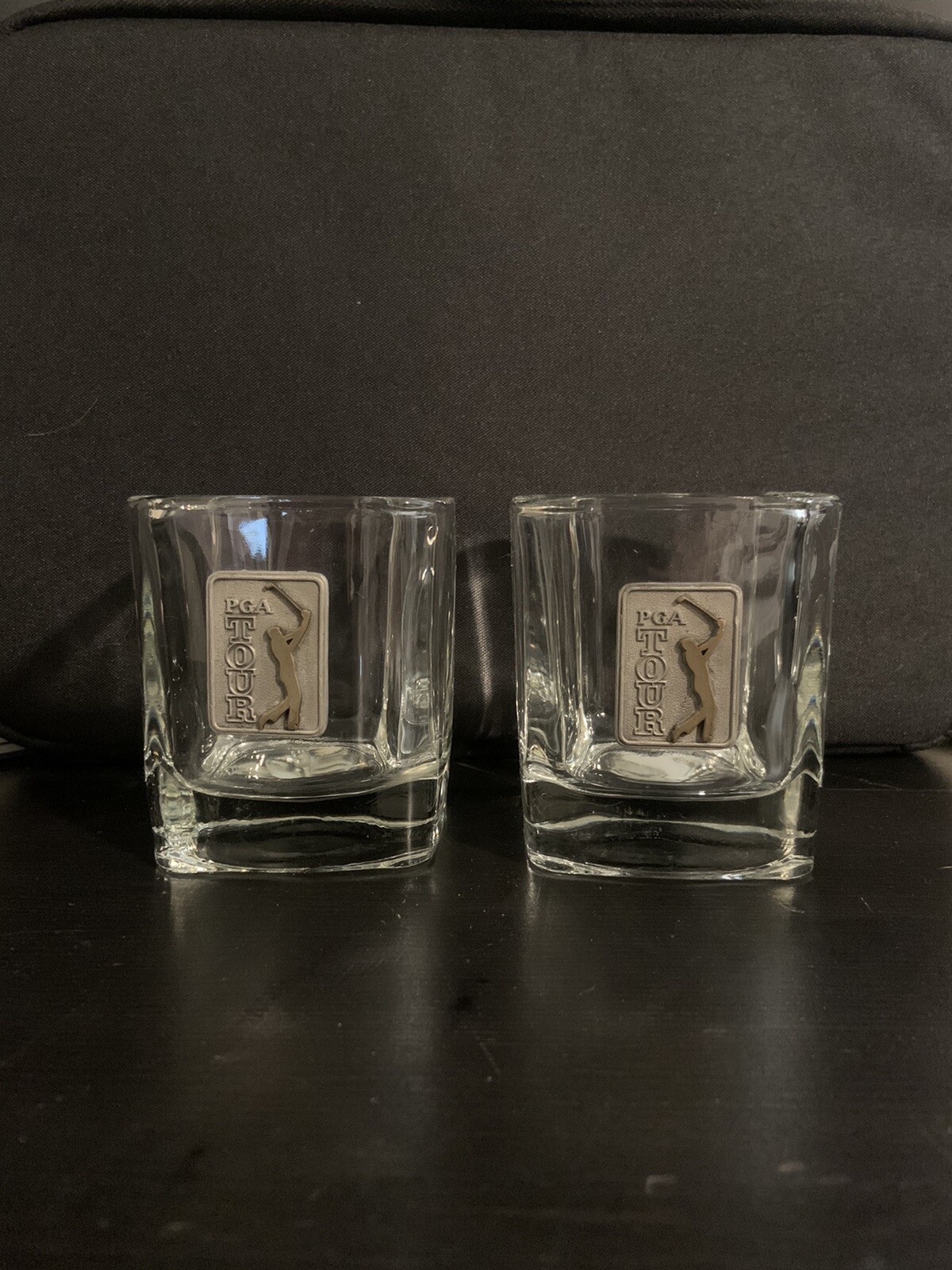 PGA Tour Barware Shot Liquor Glasses VINTAGE