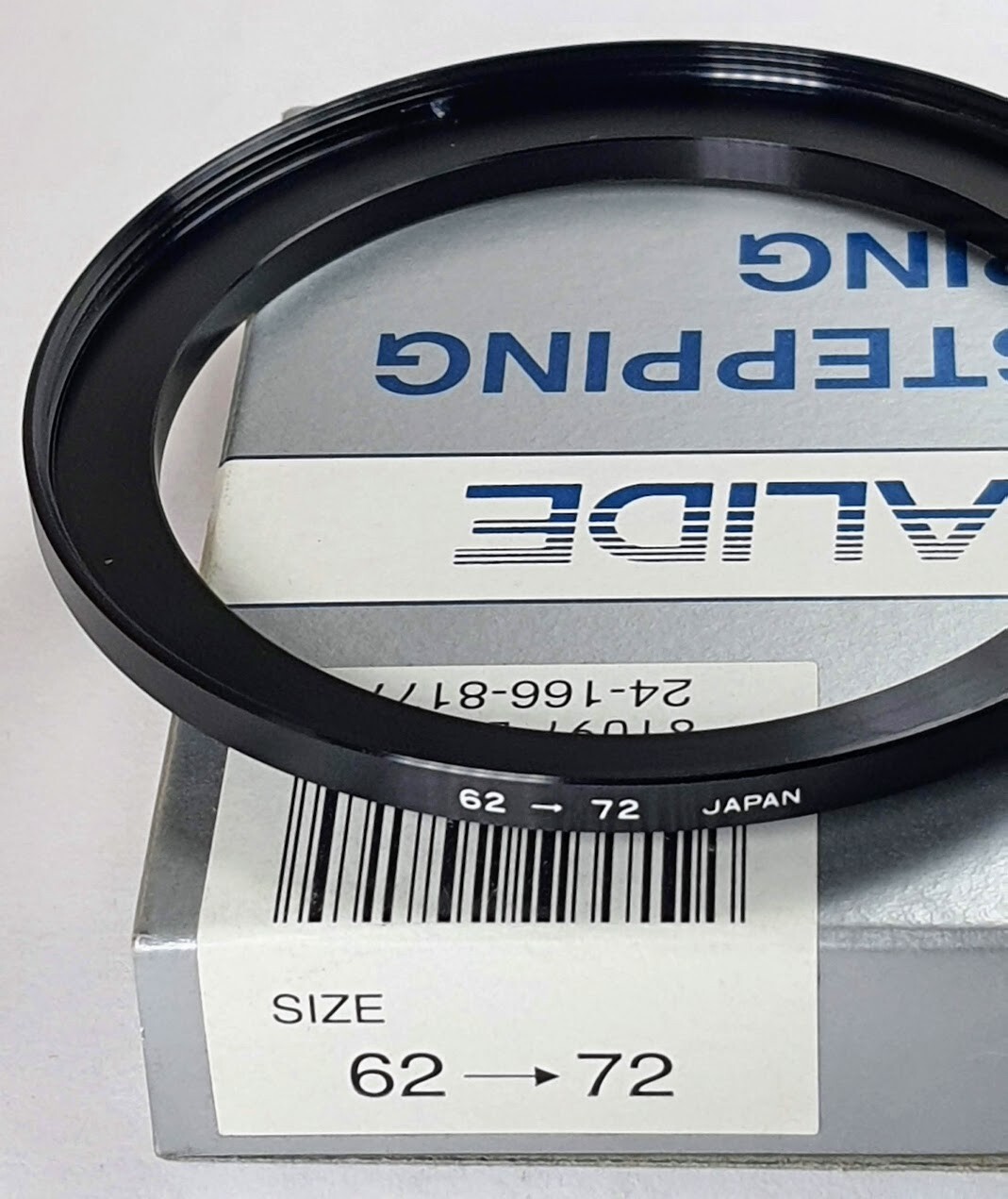 62-72mm Metal Step Up Adapter Ring 62mm Lens to 72mm Filter Converter E62-E72