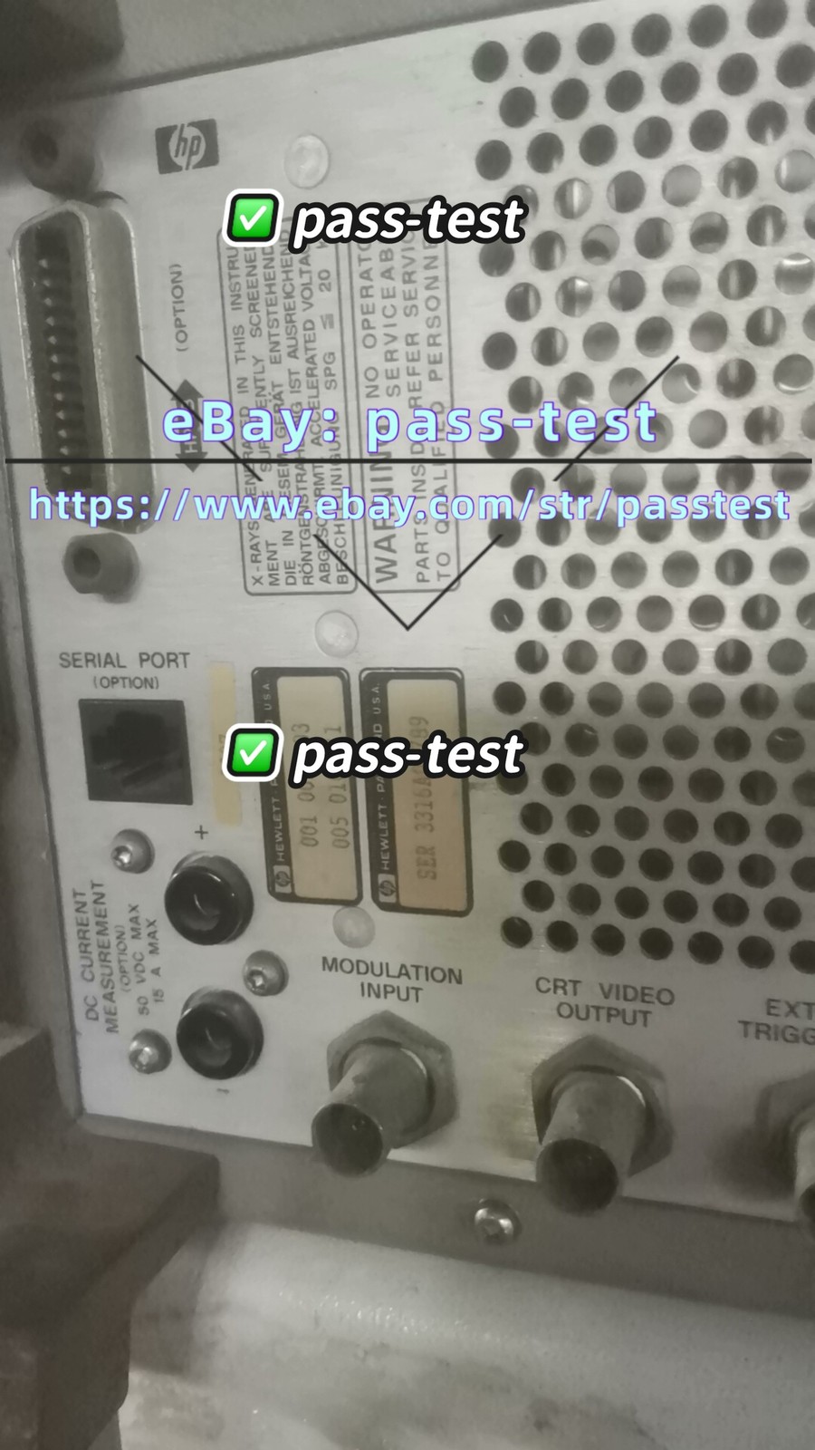 1PCS Agilent HP 8920A comprehensive tester 0.4 - 1000 MHz /Good function
