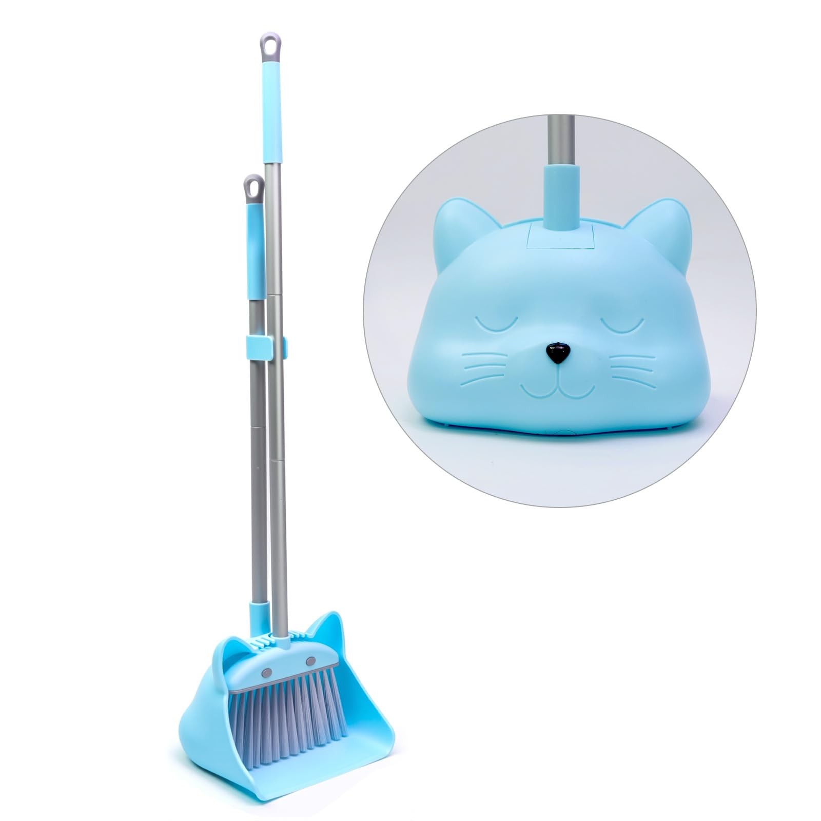 28'' Kids Mini Broom Dustpan Set - Toddler Cleaning Toy Toddler Household Helper