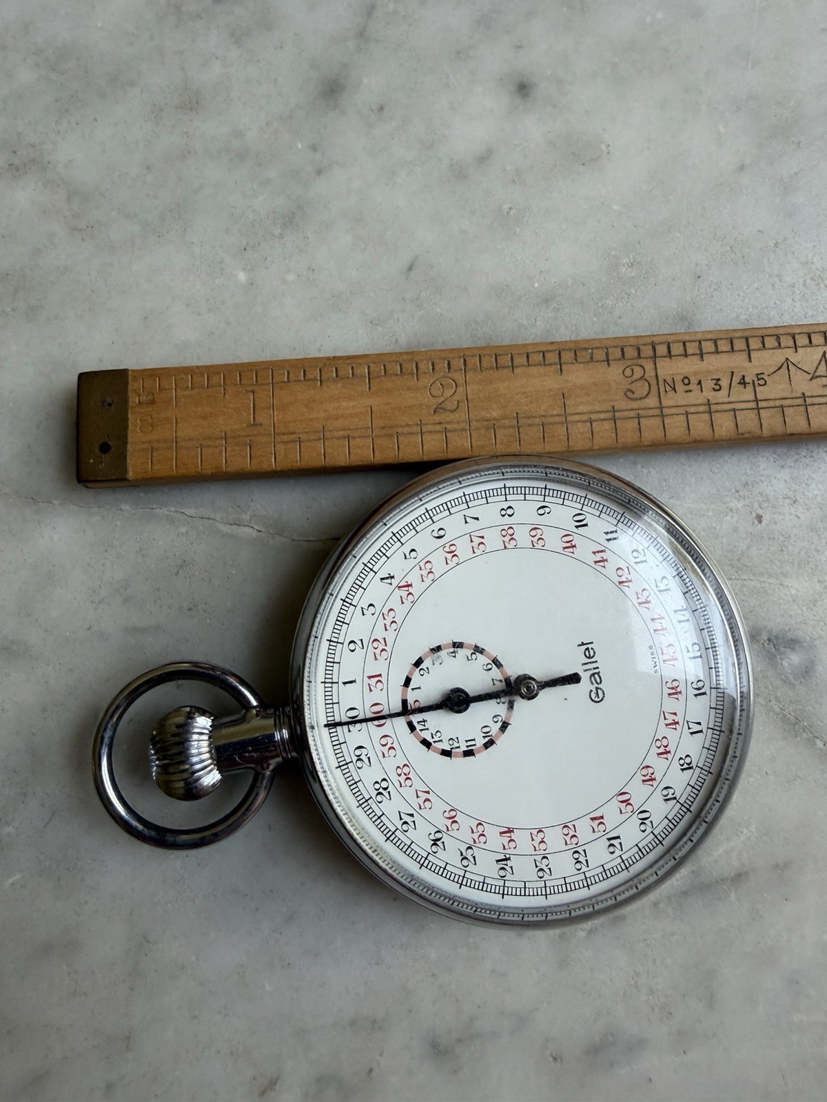 Vintage Gallet Swiss Stopwatch