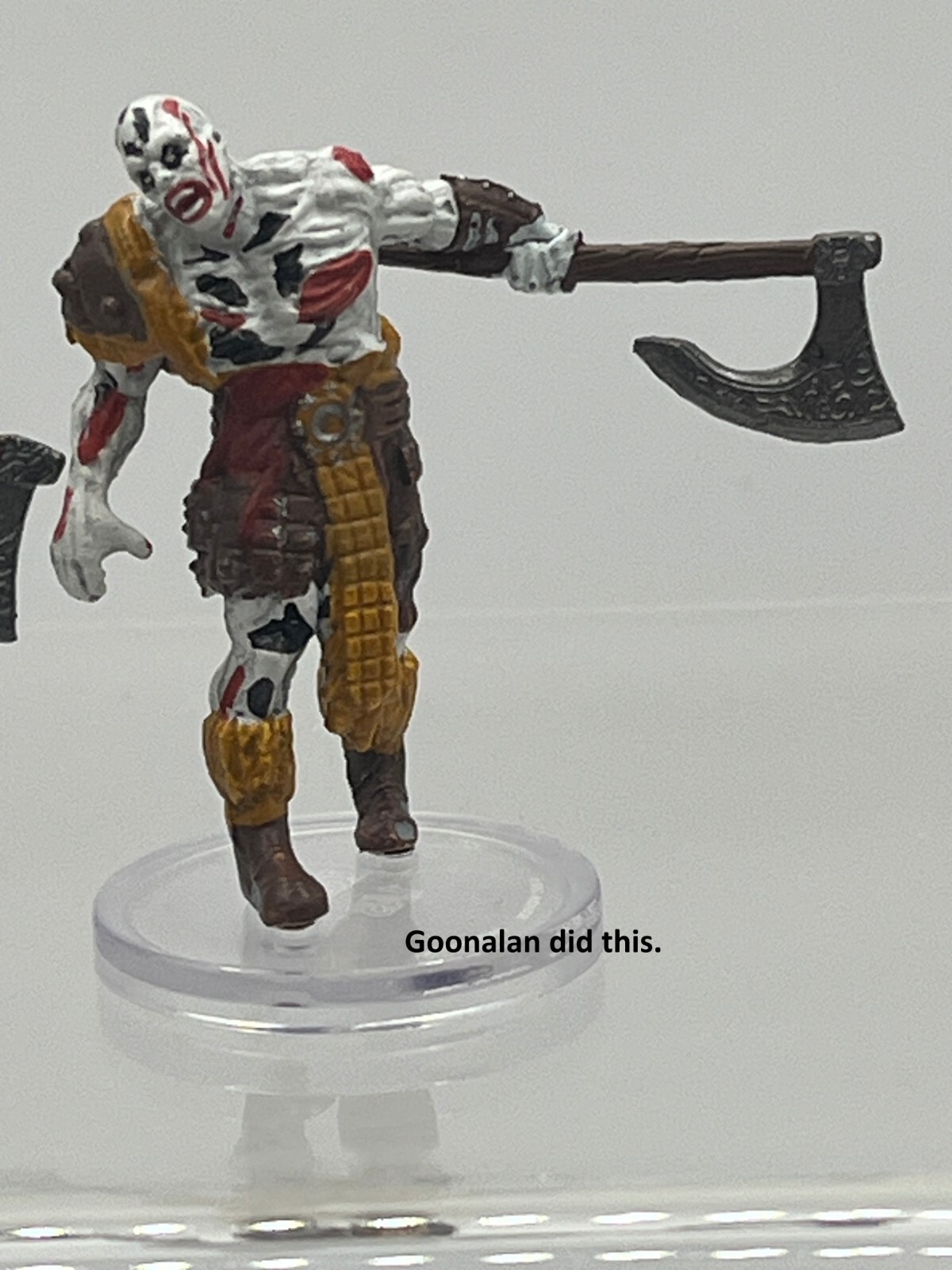D&D Pathfinder Mini Boneyard 01 Goliath Zombie