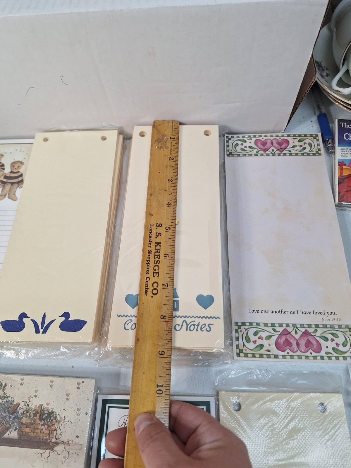NOS Vtg Country Cottage Core Note Pads