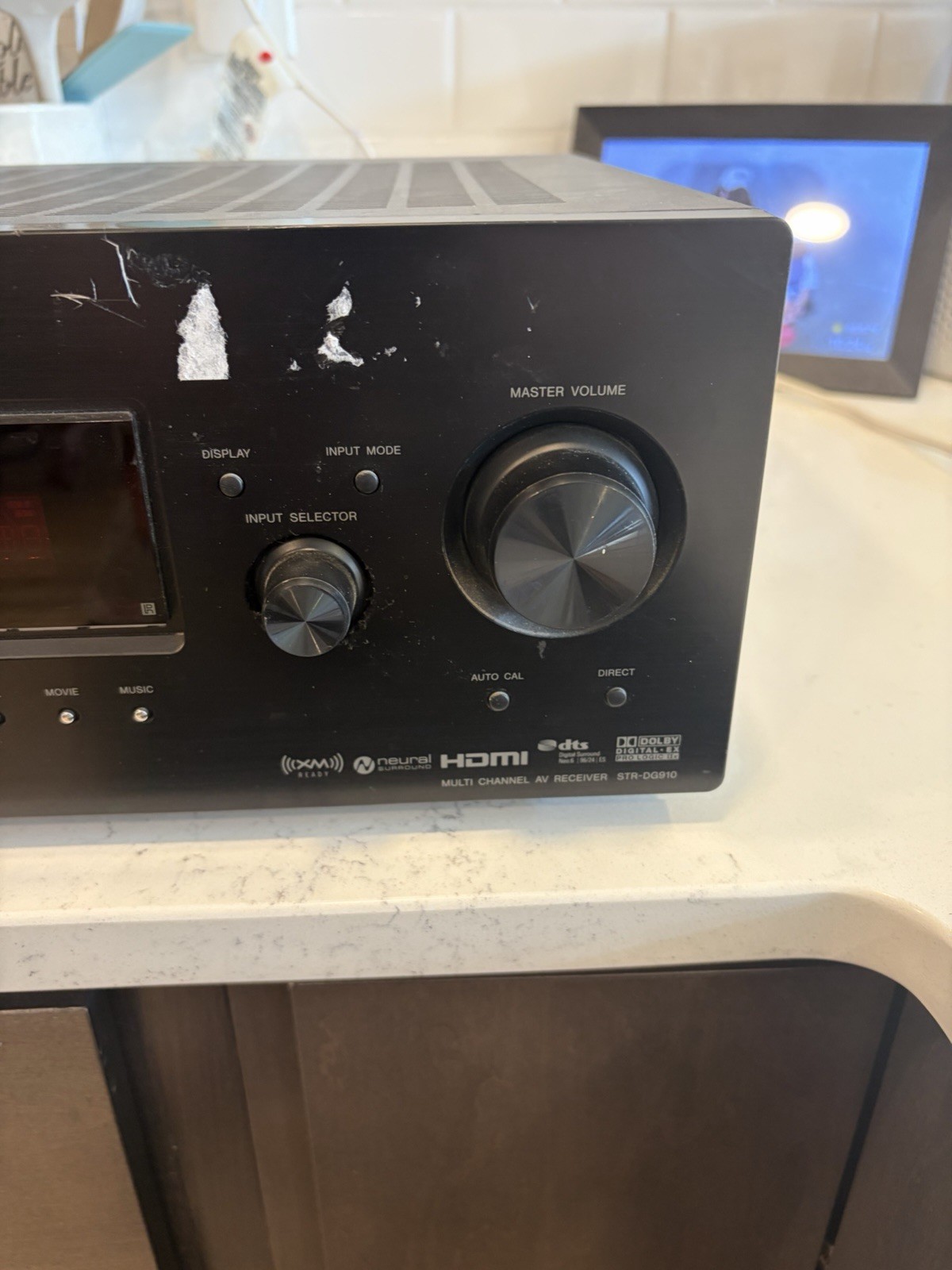 Sony STR-DG910 Multi-Channel Digital Audio Video Receiver Control Center HDMI