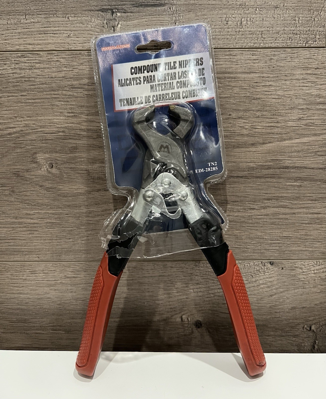 Marshalltown Tile Nippers Soft Grip Handles Tile Cutter Item #TN1 EDI-28285