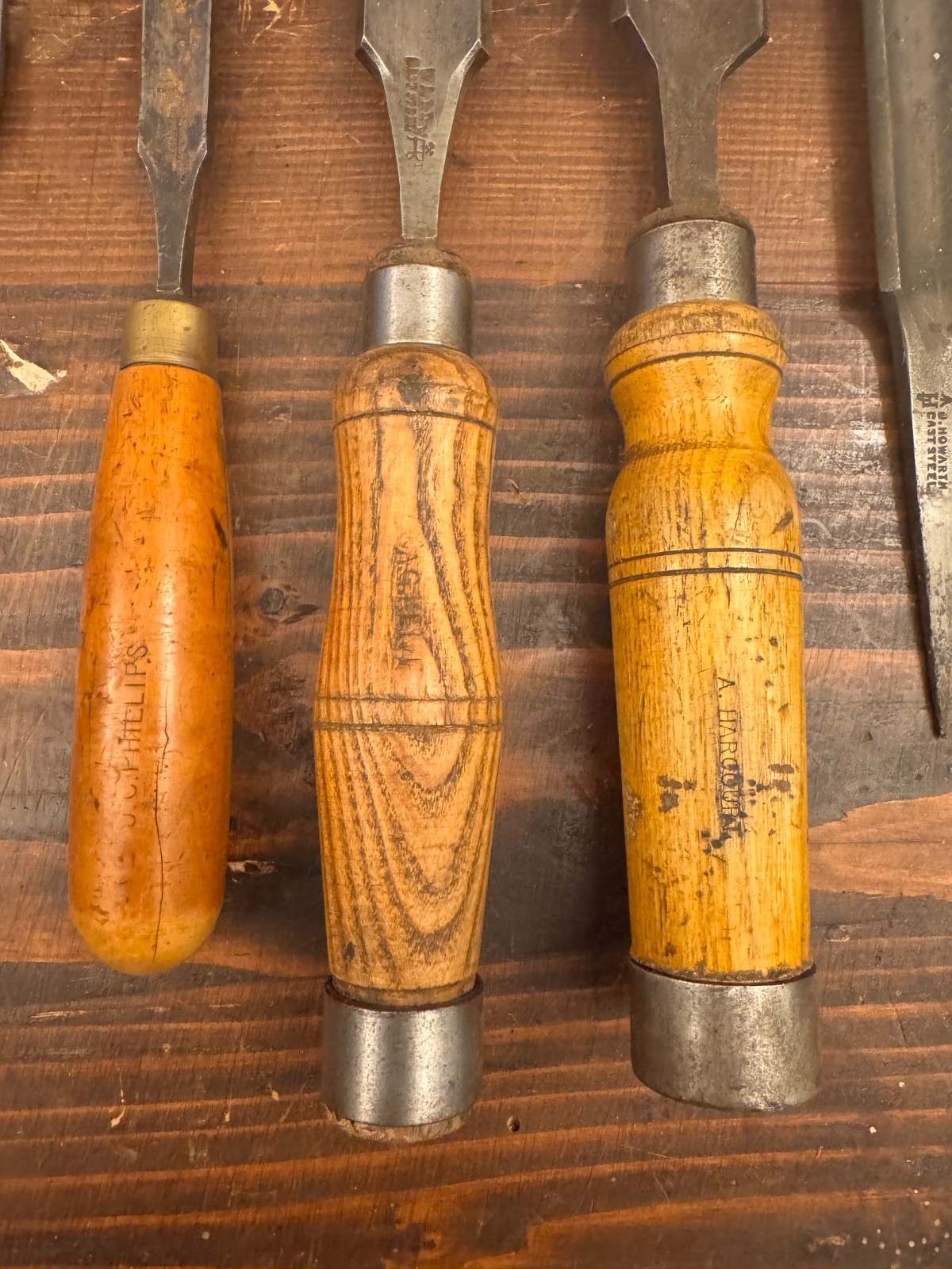 British Paring Gouges Chisels British Woodwork Tools