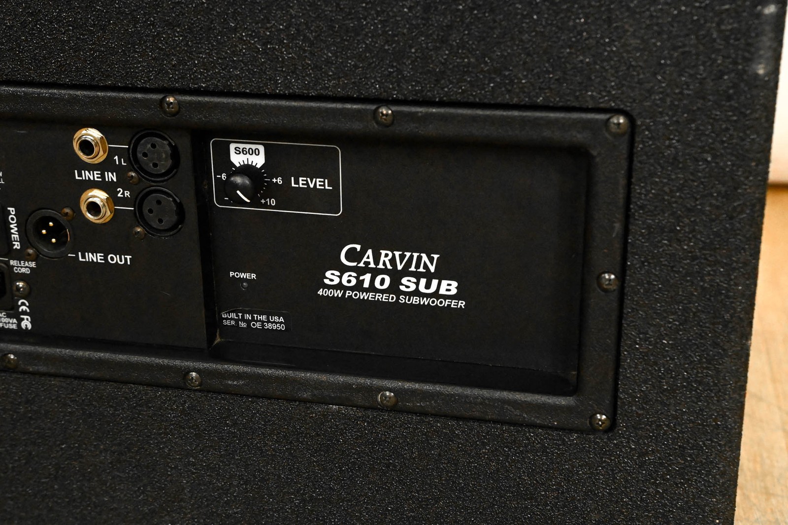 Carvin S610 Powered Subwoofer CG01P1W
