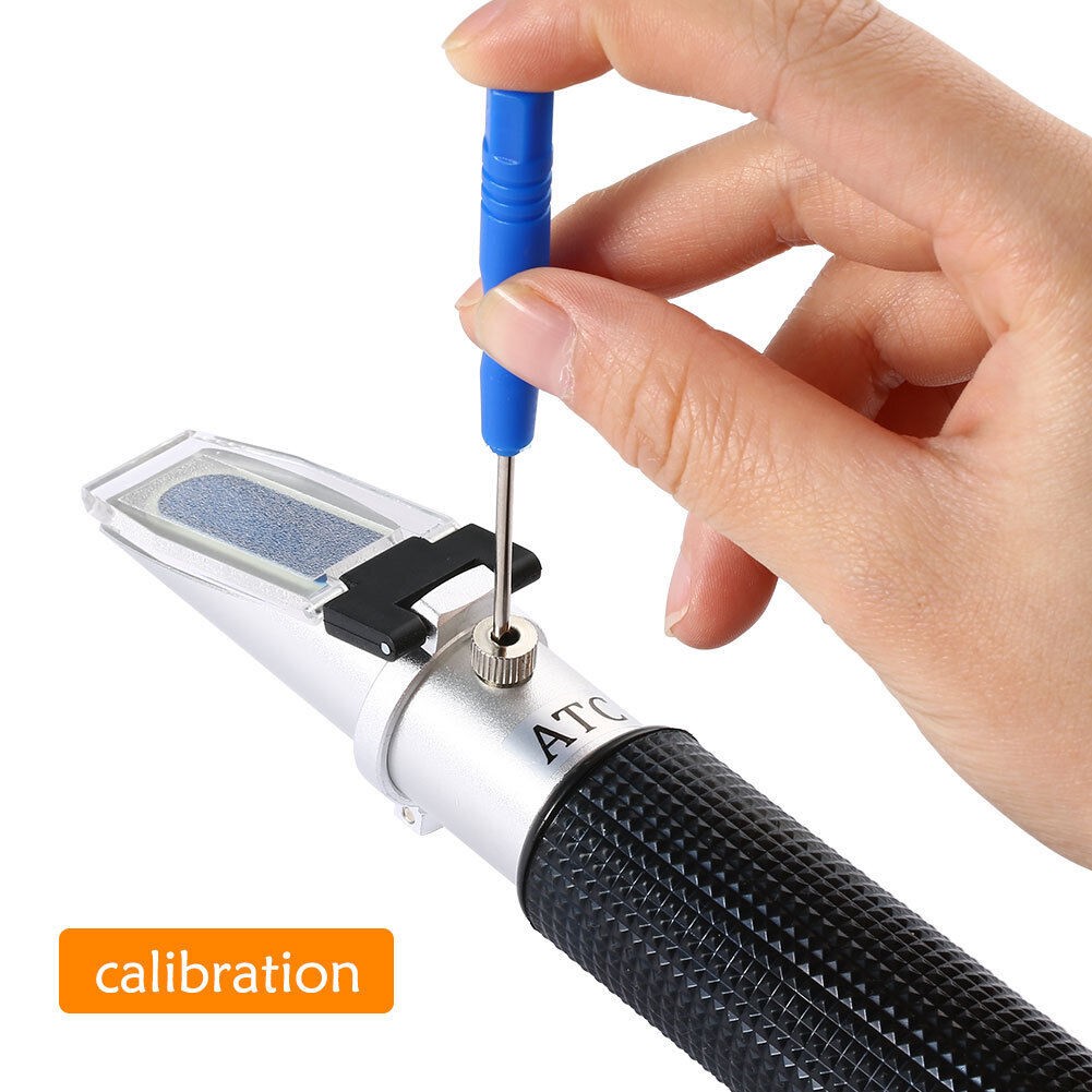 10°C~30°C 0-100‰ Salinity Refractometer Aquarium Sea Salt Water Tester w/ ATC f