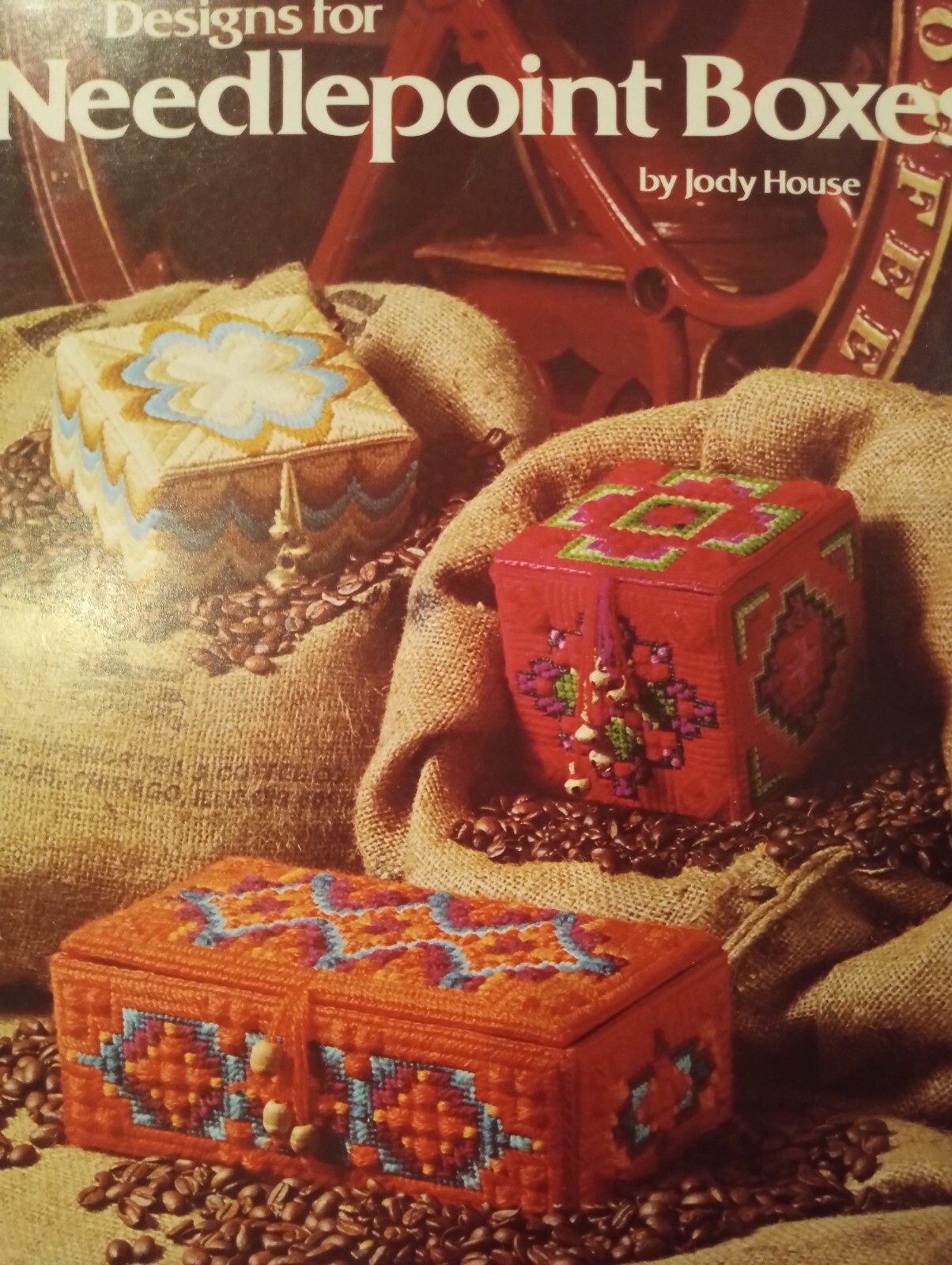 Vintage Needlepoint Boxes Needlepoint Patterns Leaflet Leisure Arts Trinket Box