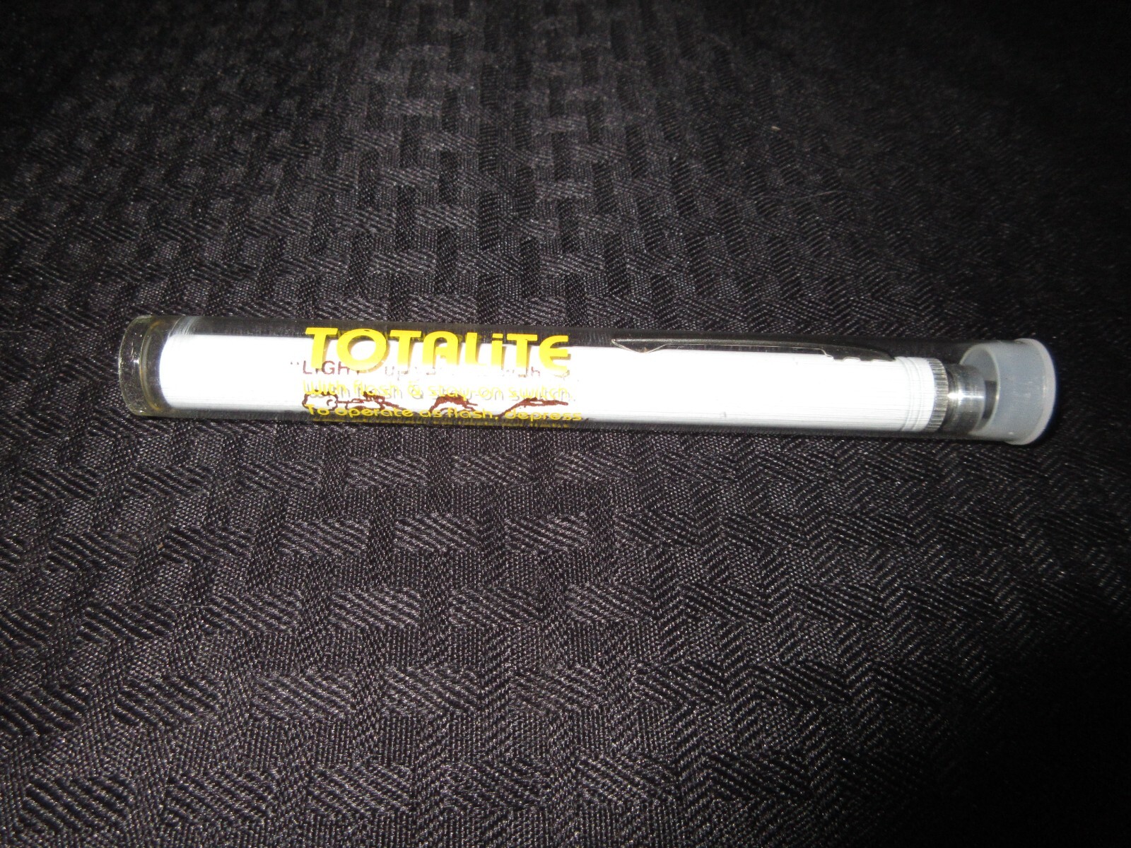 Totalite  pen light pocket flash light Vintage Route 66 Safety Service Camel