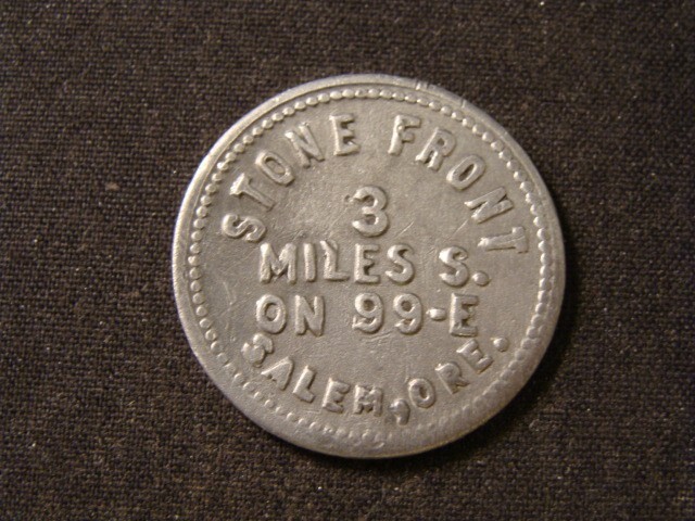 Stone Front token gf .10 it Salem OR R2