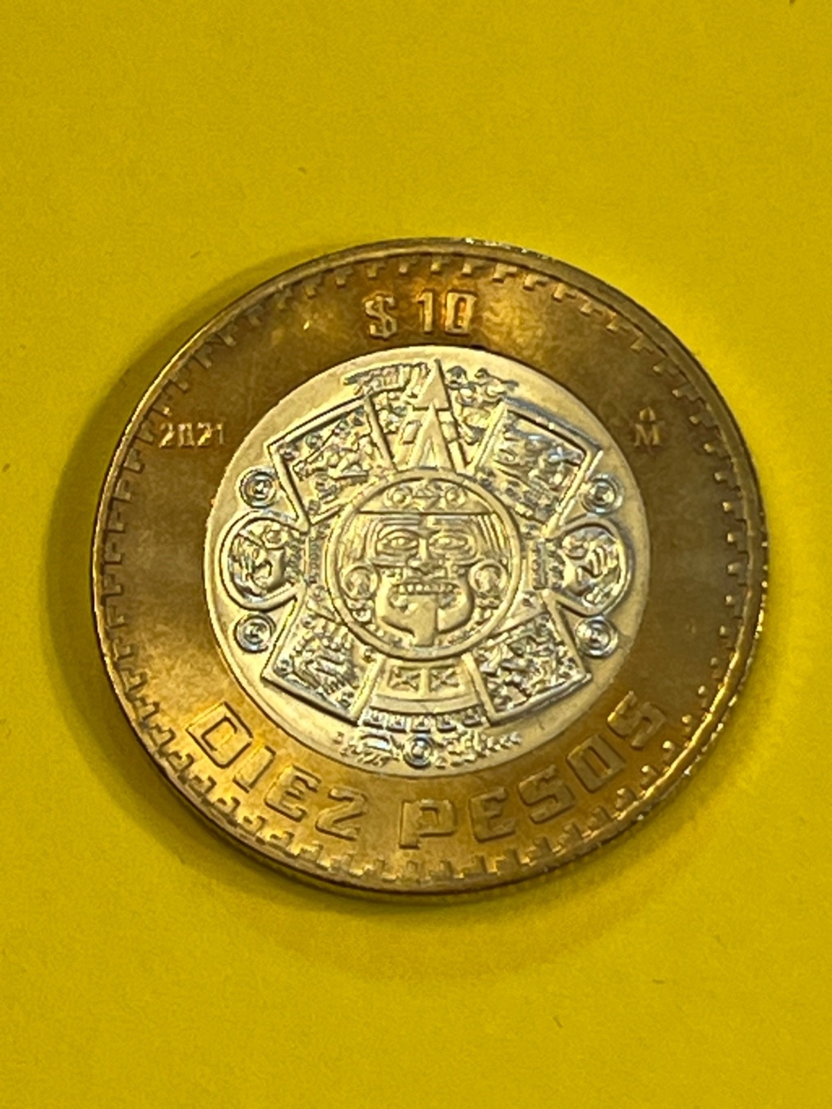 COIN MEXICO 2021 10 PESOS FREE SHIPPING