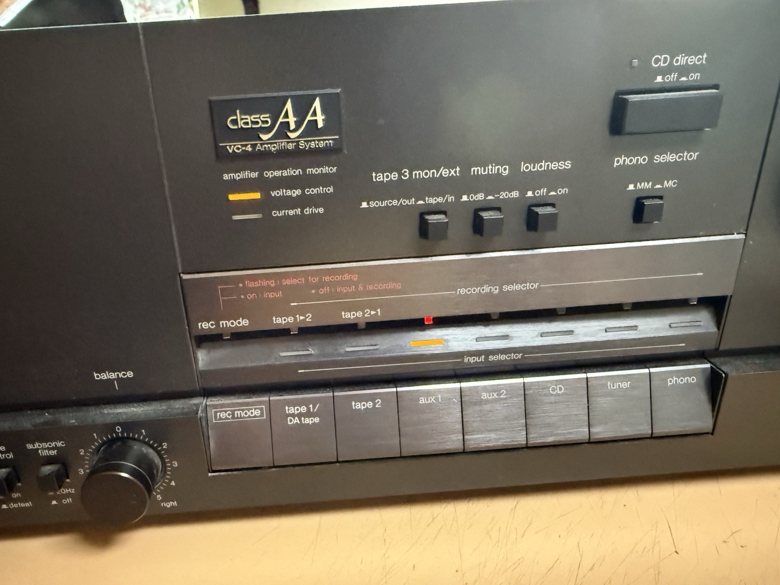 Technics SU-V85A Integrated Amplifier 100W/Chanel