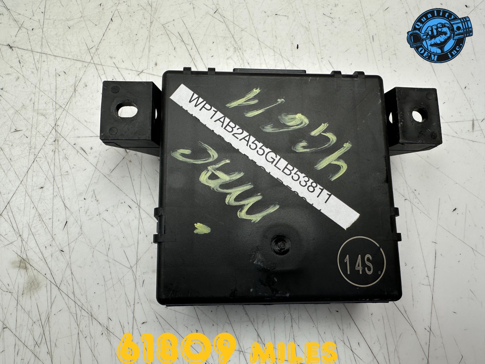 2015-2018 PORSCHE CAYENNE MACAN - GATEWAY CONTROL MODULE UNIT OEM 61 kmiles