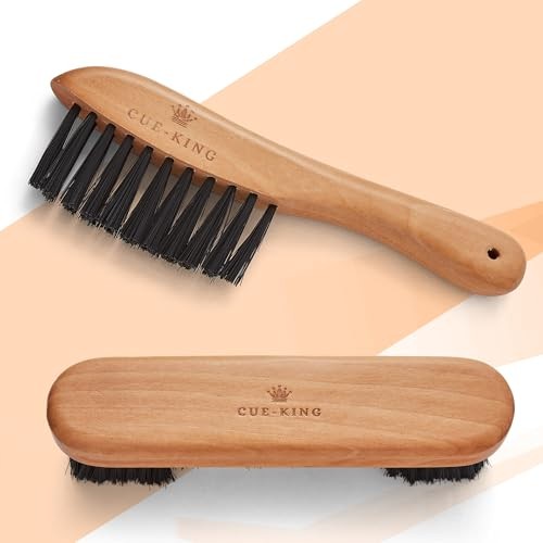 Cue-King Pool Table Brush Set - Pool Table Accessories - Billiard Accessories