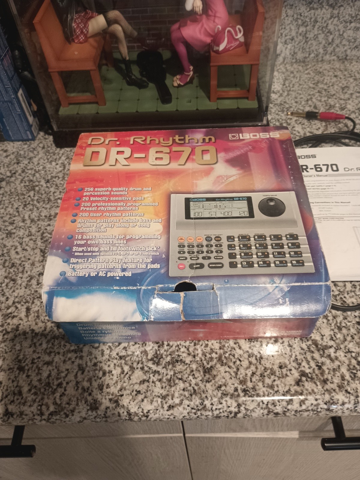 Boss DR-670 Dr. Rhythm Drum Machine MIDI Digital