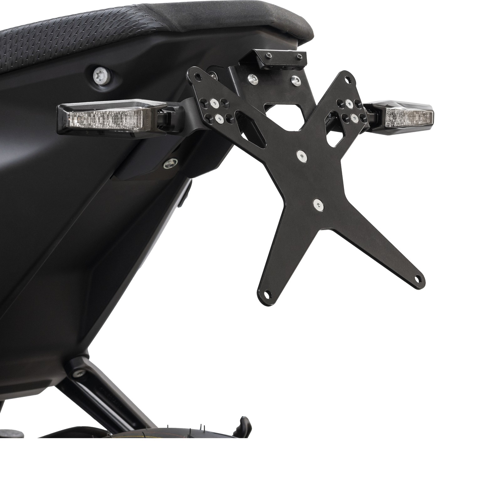 Zieger X-Line License Plate Holder For KTM 1390 SuperDuke | 990 Duke R Short Hec