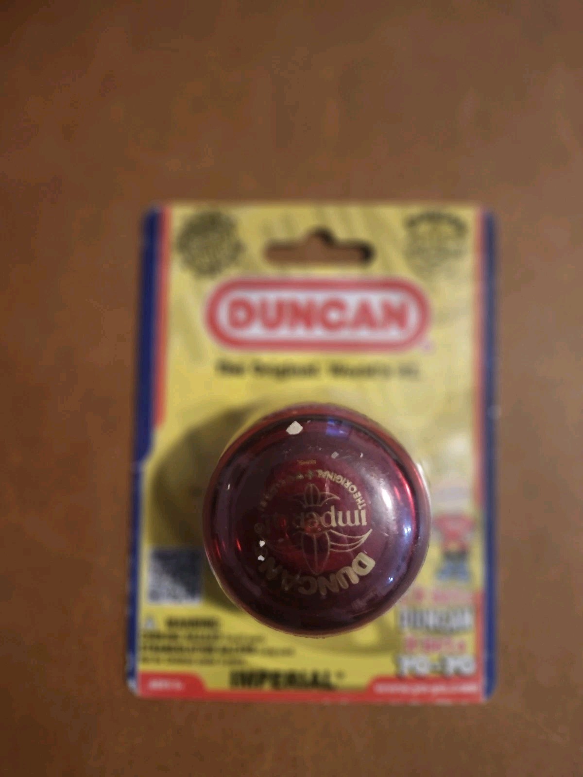 Duncan Imperial Yo-Yo Original Classic Red Nwt Sealed