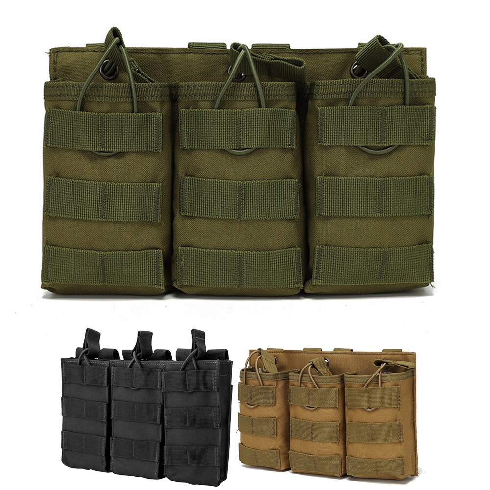 Tactical MOLLE Ammo Bag Pistol Gun Bullet Pouch Hunting Shooting Range Mag Pouch