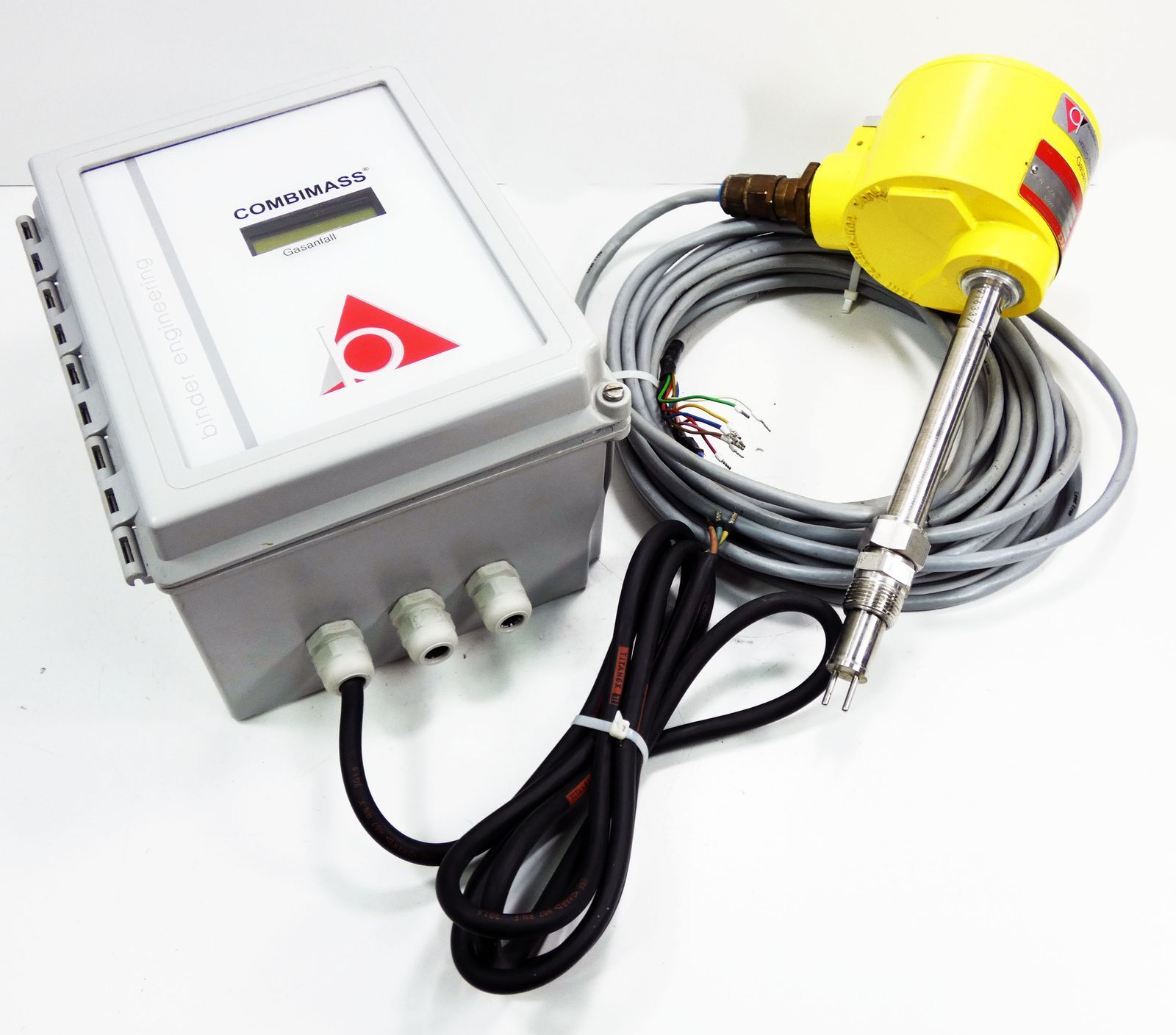 FCI Fluid Components 018392-170600N + Binder COMBIMASS Meter -used-