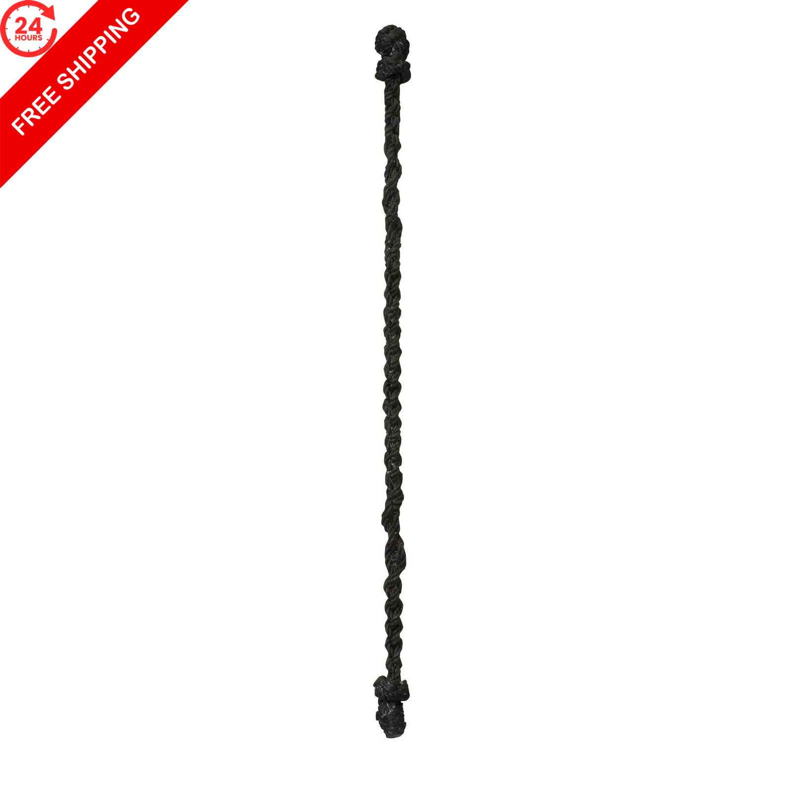 Weaver Leather Waxed Bit Hobble, Black, 1-1/4" 1-1/4", Black