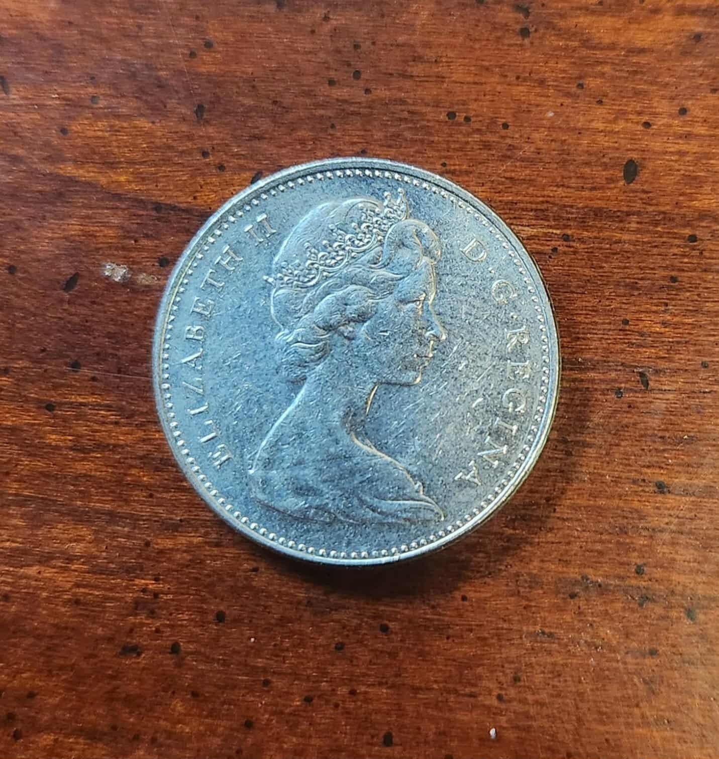Canada 5 Cents Coin 1973 Queen Elizabeth II