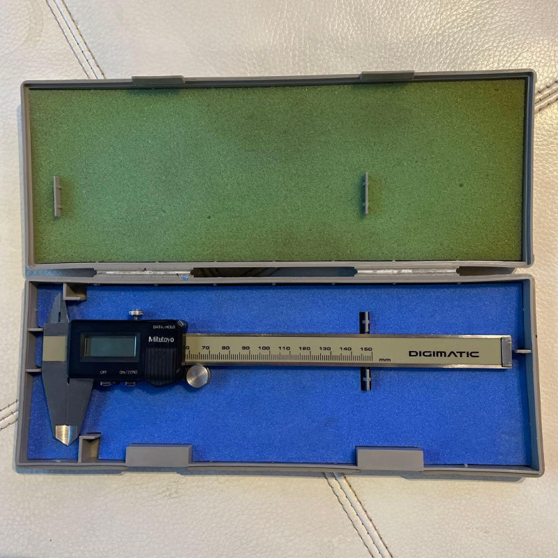 Mitutoyo Digital Caliper CD-15 / 0-150mm / 500-301 with Case [VG] LTD From JAPAN