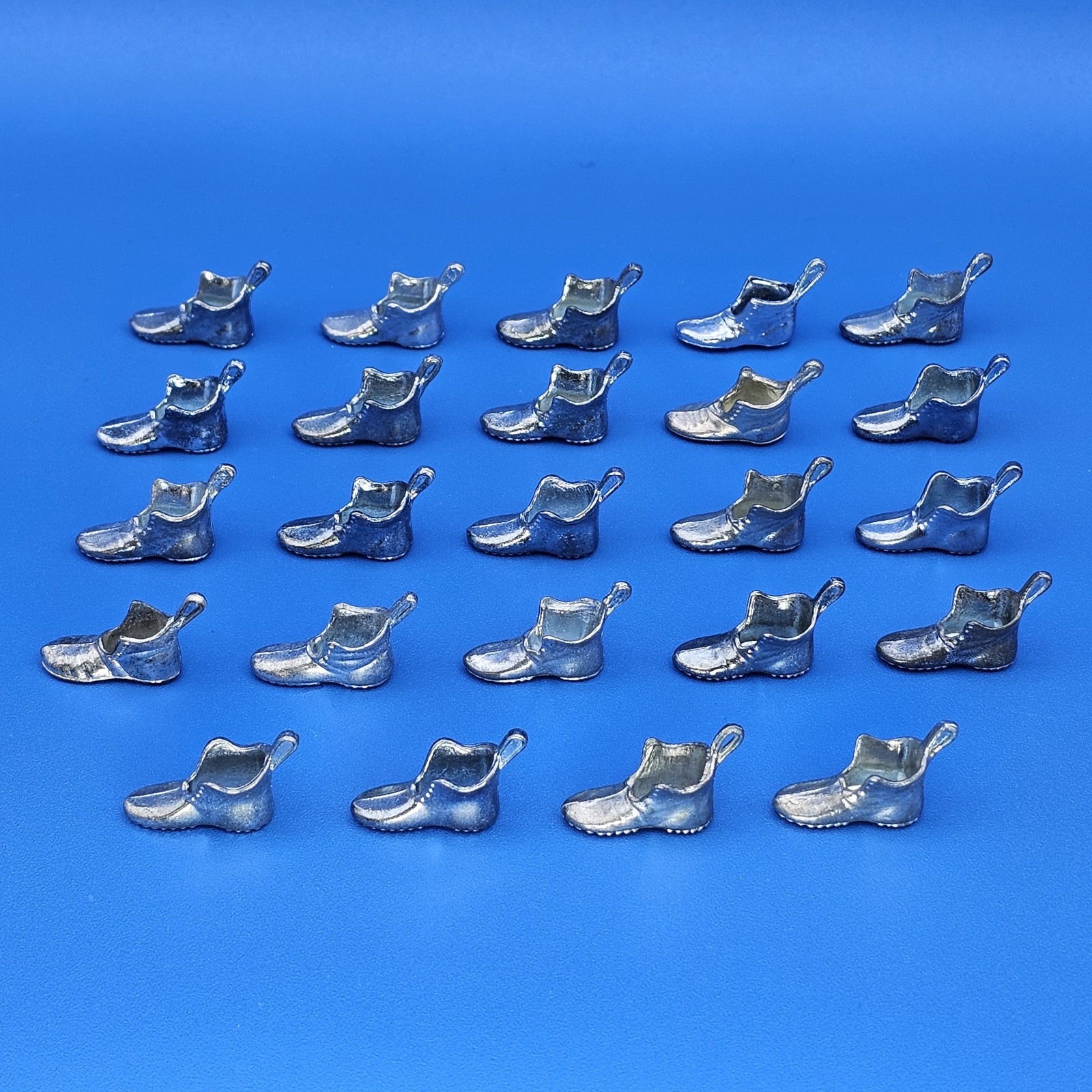 Lot of 24 Monopoly Shoe Tokens Standard Basic Movers