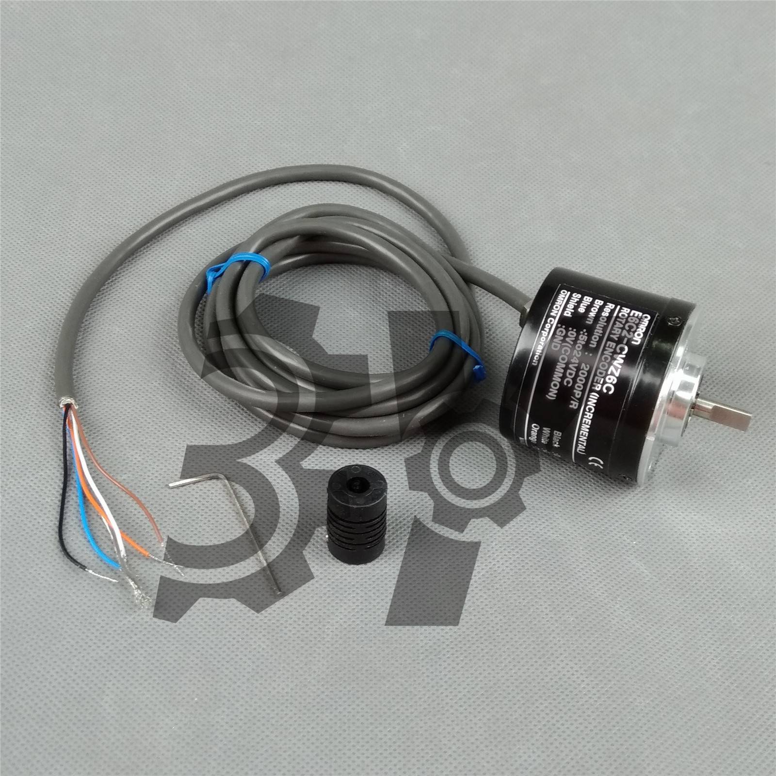 New Omron E6C2-CWZ6C 2000P/R E6C2CWZ6C Rotary Encoder