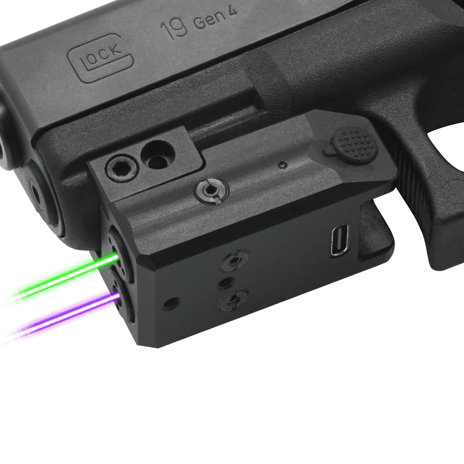 Hilight Performance Series Dual Purple/Green Laser Sight, G 17, SIG Sauer : P3PG