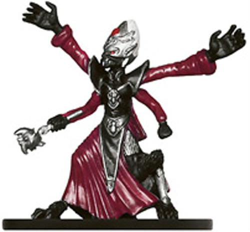 D&D MINIATURES DRAEGLOTH FAVORED ONE 19/60 R DEMONWEB