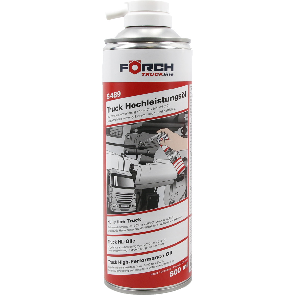 High Performance Oil S489 Truckline Lubricant Förch 500ml S489 65205578 101