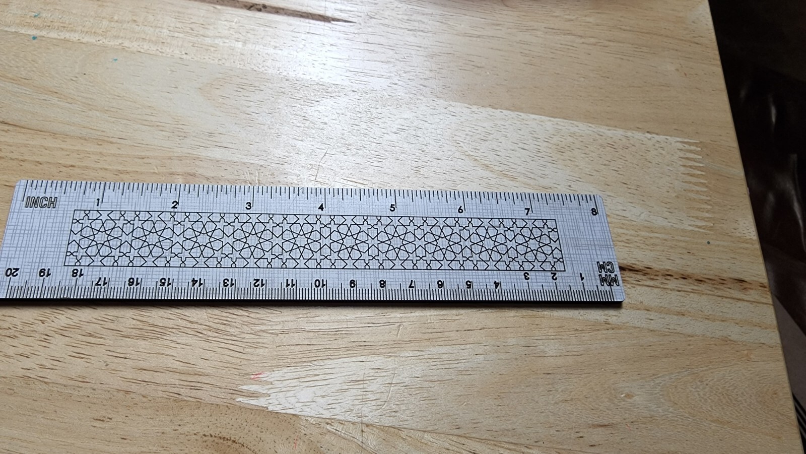 Moroccan Wooden designed Ruler