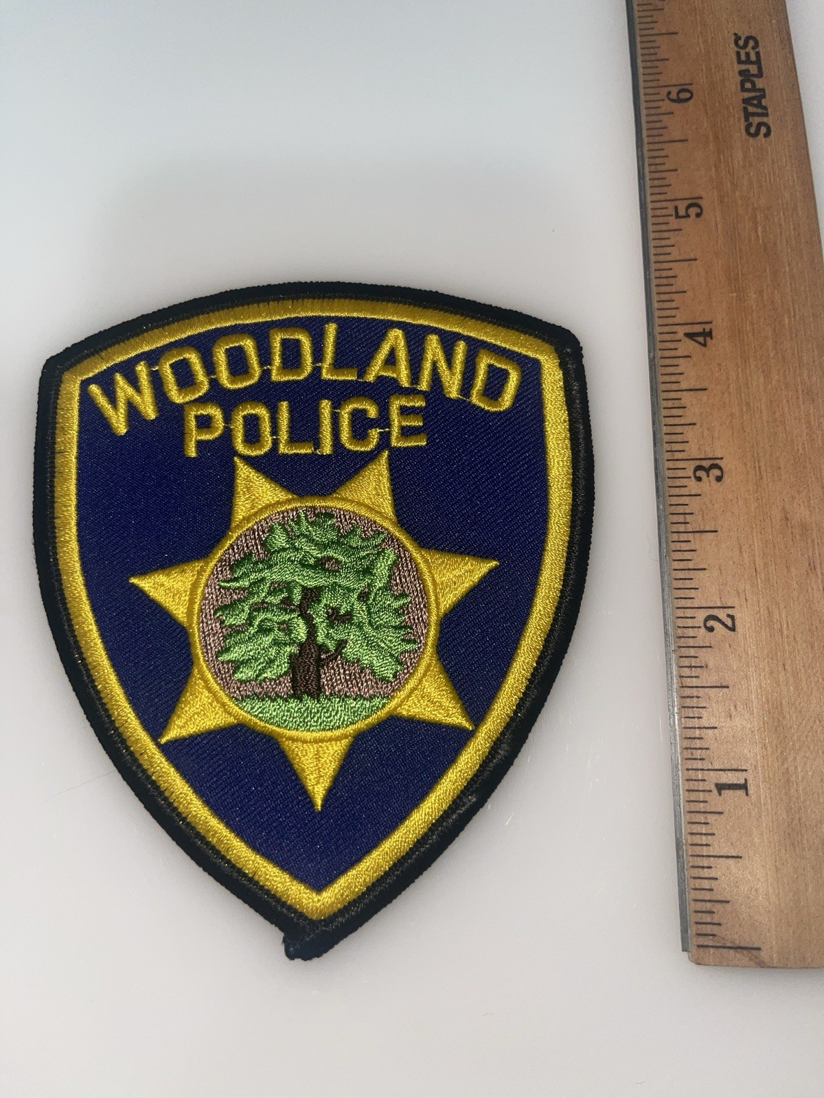 City Of Woodland CA Police Patch