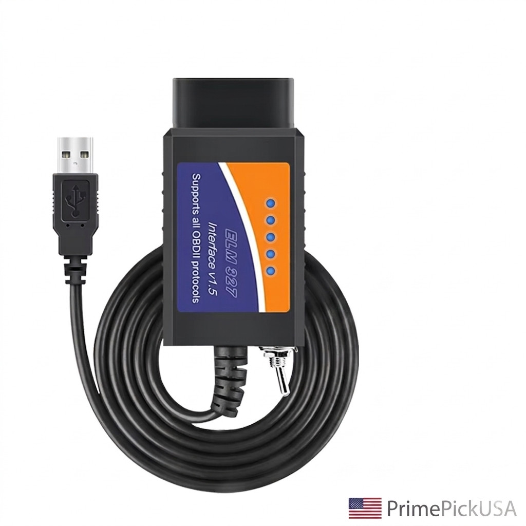FORScan ELM327 USB OBD2 Ford Diagnostic Scanner Code Reader Adapter - USA Ship