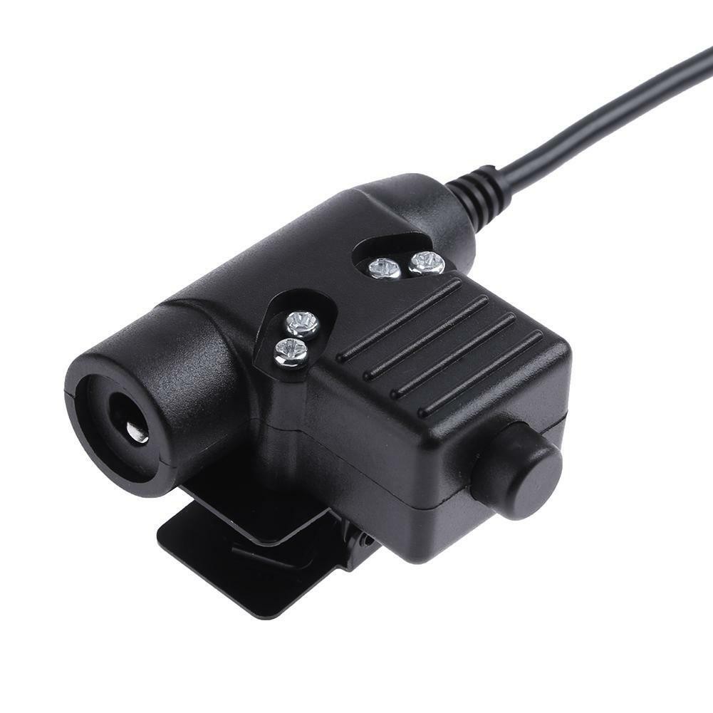 U94 PTT Adapter For REAL STEAL RS Headsets For KENWOOD Plug Replace Parts