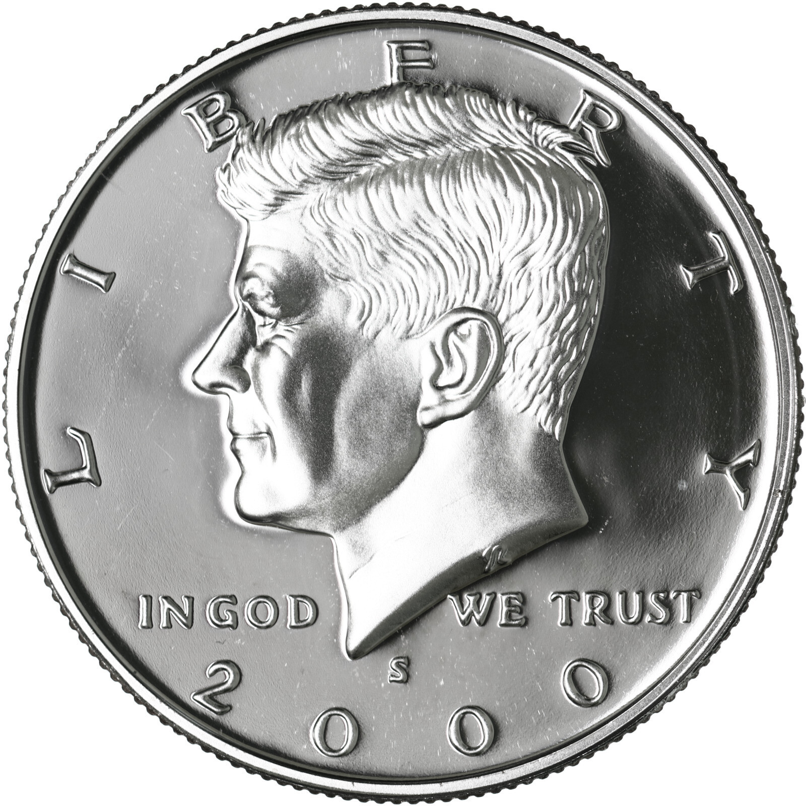 2000 S Kennedy Half Dollar Gem DCam Proof CN-Clad