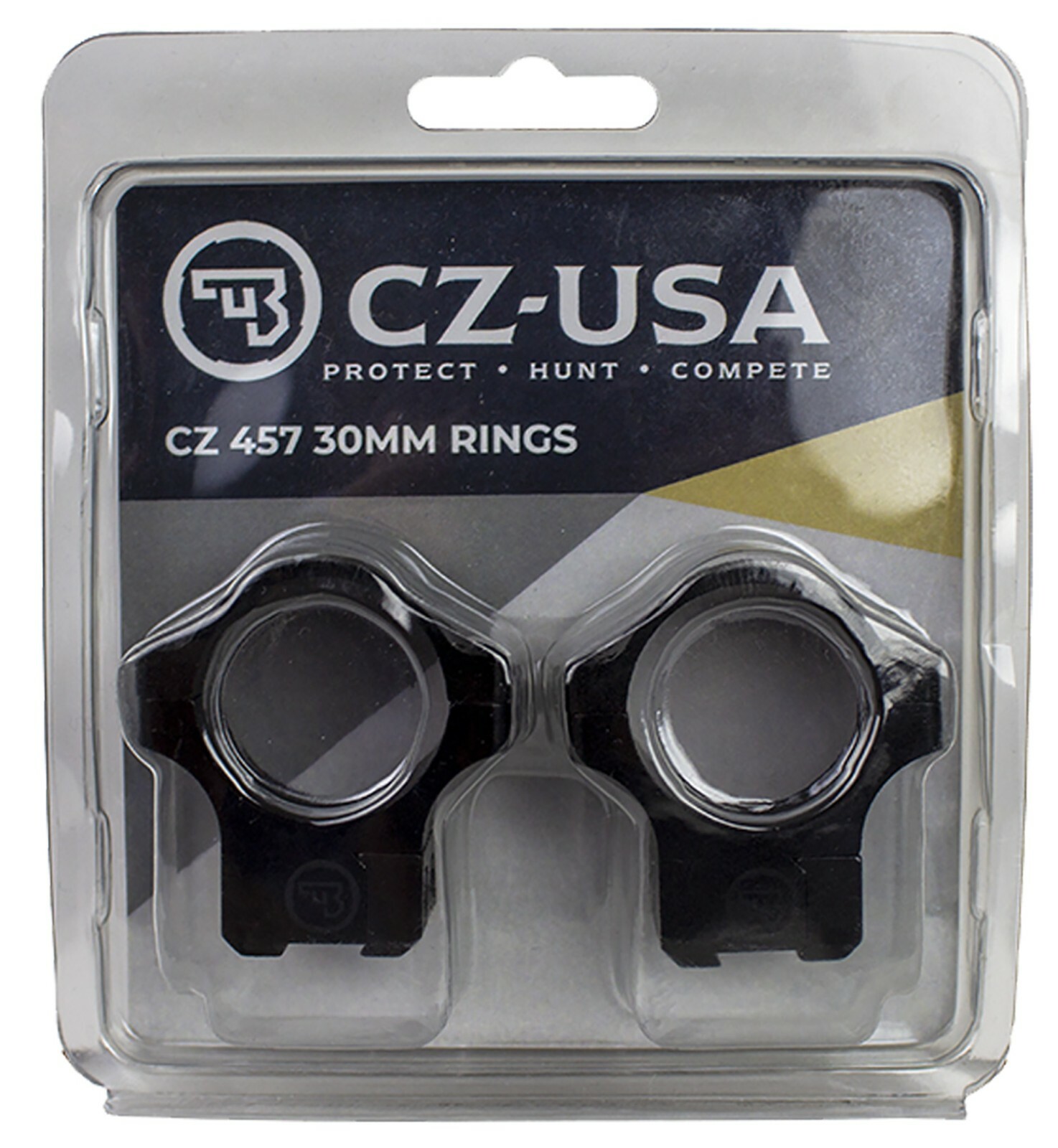 CZ 40087 Aluminum Scope Rings for CZ 457 / 455 11mm Dovetail 30mm Tube