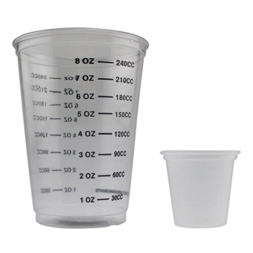 Master Ball Plug Mixing Cups