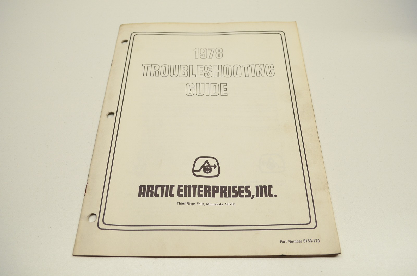 OEM Arctic Cat 0153-179 1978 Troubleshooting Guide