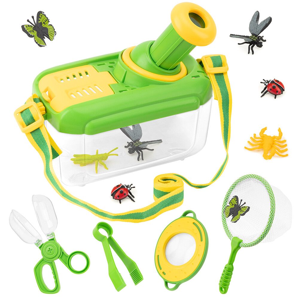 Bug Catcher Kit for Kids - Outdoor Explorer Kit Insect Catching Toys 3-8 Year