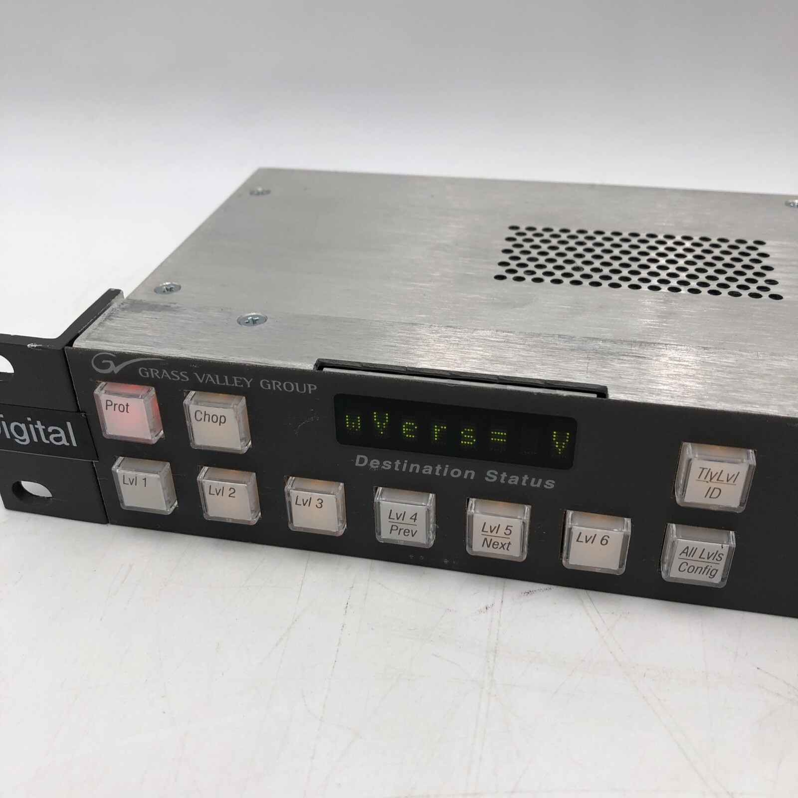 USED Grass Valley - Encore BPS Control Panel POWERS ON AS IS READ D