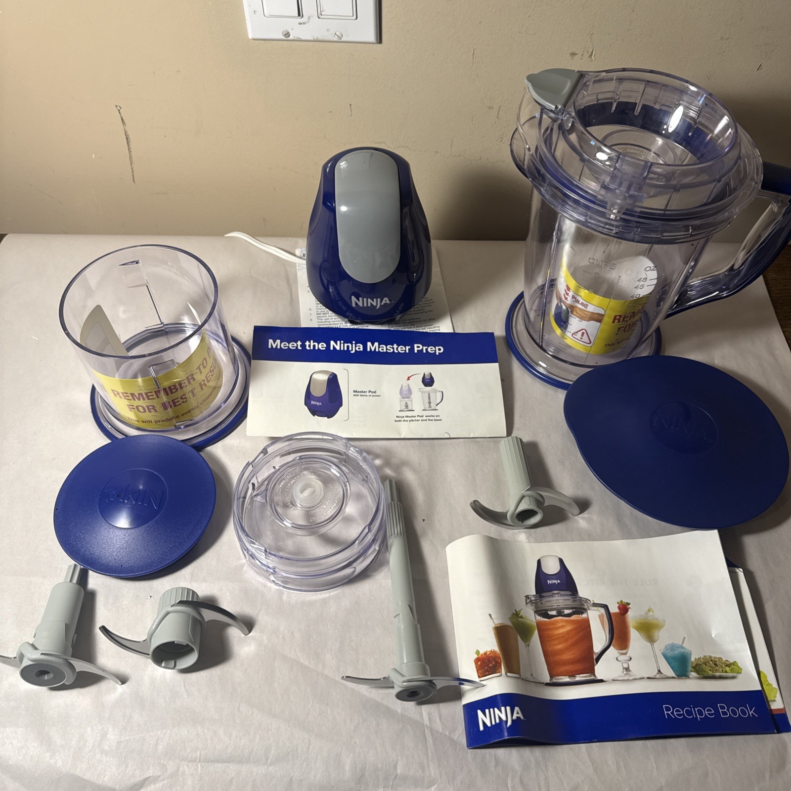 Ninja Master Prep QB900W 30 Blue