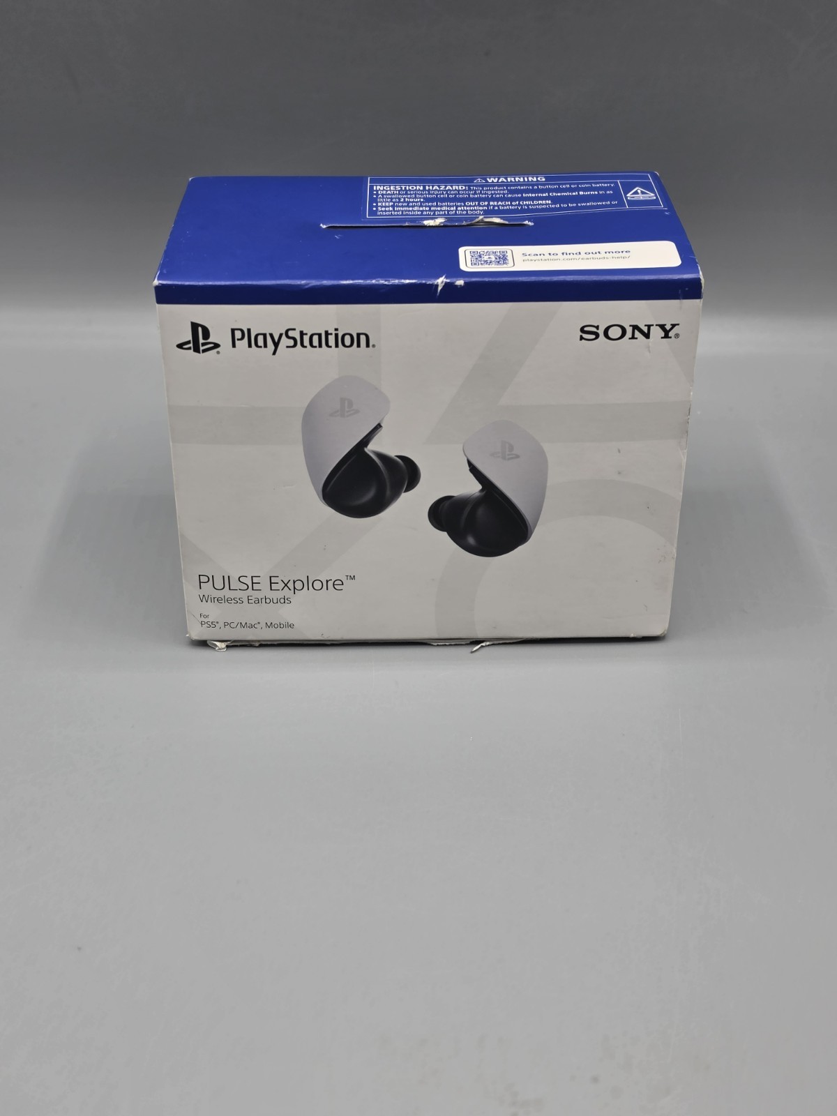 Sony Playstation 5 Pulse Explore Wireless Gaming Earbuds - White