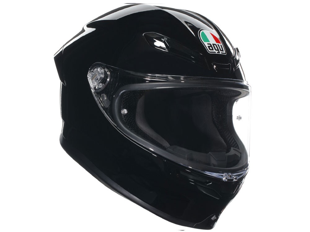 AGV K6 S Mono Full Face Helmet (Black) Size: L (59)